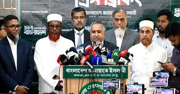 ইলেকশন ইঞ্জিনিয়ারিংয়ের অভিযোগে সাবেক উপদেষ্টা রিজওয়ানা হাসানকে জিজ্ঞাসাবাদের দাবি জানিয়েছে জামায়াত। আপনি কি এই দাবির সঙ্গে একমত?