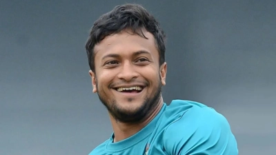 এশিয়ান লিজেন্ডস লিগে বাংলাদেশ টাইগার্সের অধিনায়ক সাকিব