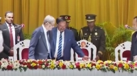 শপথের পর চেয়ার ছাড়লেন ভারপ্রাপ্ত রাষ্ট্রপতি