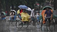 ঢাকাসহ যেসব বিভাগে বজ্রবৃষ্টির আভাস