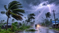 দেশের ১২ জেলায় বজ্রবৃষ্টির শঙ্কা